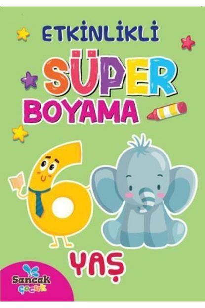 etkinlikli super boyama 6 yas