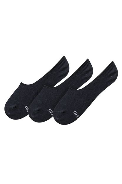 Barcin Basics Slikonlu 3 Pair Babet Corap Trendyol