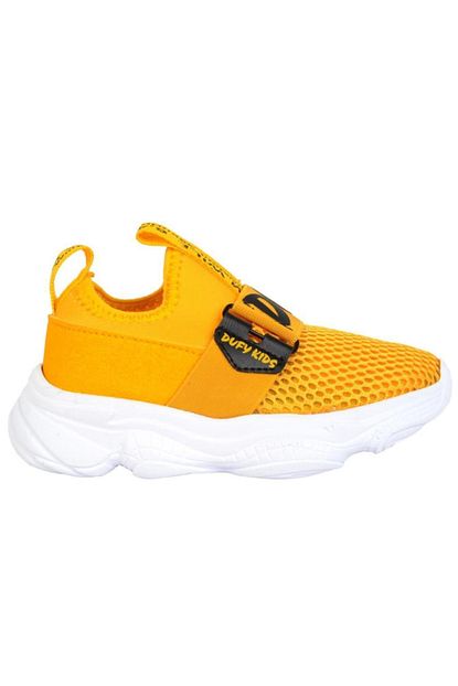Ayakcenter Dufy Kids 063 Sari Bagsiz Kiz Cocuk Spor Ayakkabi Trendyol