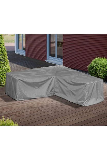 coverplus gri bahce mobilyasi kose koltuk koruma ortusu branda su gecirmez 305x305cm fiyati yorumlari trendyol