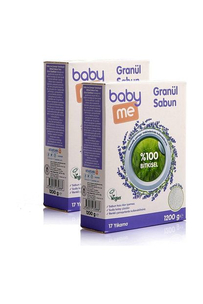 baby me bitkisel granul sabun tozu 2li 1200 gr bae 20069 fiyati yorumlari trendyol