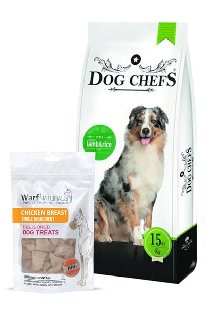 Dog Chefs Kuzu Etli Pirincli Yavru Kopek Mamasi 15 Kg Freeze Dry 100 Tavuk Gogus Trendyol