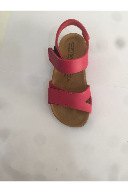 ceyo 9910 f11 fusya kiz cocuk mantar deri taban anatomik sandalet fiyati yorumlari trendyol