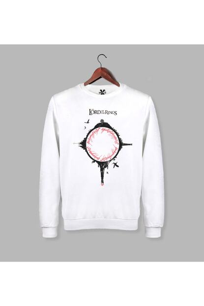 Darkia Lord Of The Rings Yuzuklerin Efendisi Baskili Sweat Trendyol