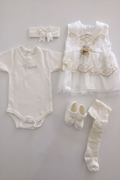 petite ponpon baby kiz bebek mevlut seti 0 6 ay fiyati yorumlari trendyol