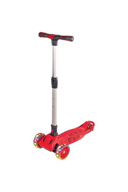 cool wheels led isikli katlamali 3 tekerlekli twist cocuk scooter kirmizi maxi boy fiyati yorumlari trendyol