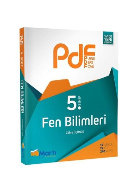 Marti Yayinlari 5 Sinif Fen Bilimleri Pdf Konu Anlatimli Egitim Vadisi Planli Ders Foyu Trendyol