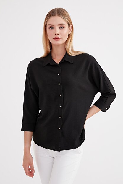 Journey Gomlek Polo Yaka Rahat Kesim Yarasa Kol Klasik Trendyol