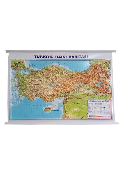 fiziki haritasi kabartmali 50x70 cm