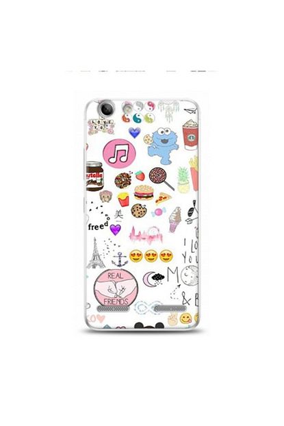 lenovo k5 emoji world desenli kilif