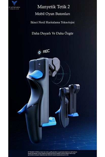 Flydigi Cift Tetik Oyun Dugmesi Pubg Call Of Duty Lol Ios Android Otomatik Basinc Tabancasi Trendyol