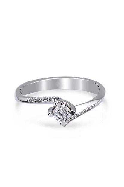 Safir Kuyumculuk 0 33ct Tektas Pirlanta Yuzuk Trendyol