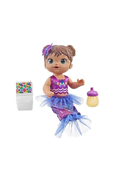 Hasbro Oyuncak Baby Alive Deniz Kizi Bebegim Kumral Trendyol