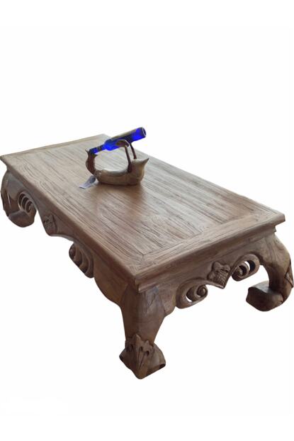 Woodea Teak El Oymasi Orta Sehpa Trendyol