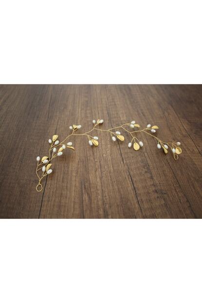 Burak El Yapimi Kadin Tasli Gelin Dugun Nisan Soz Taci Sac Aksesuari Trendyol