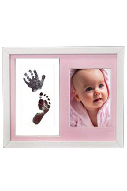 kucuk izler beyaz cerceveli resimli inkless print el ayak izi alma seti fiyati yorumlari trendyol