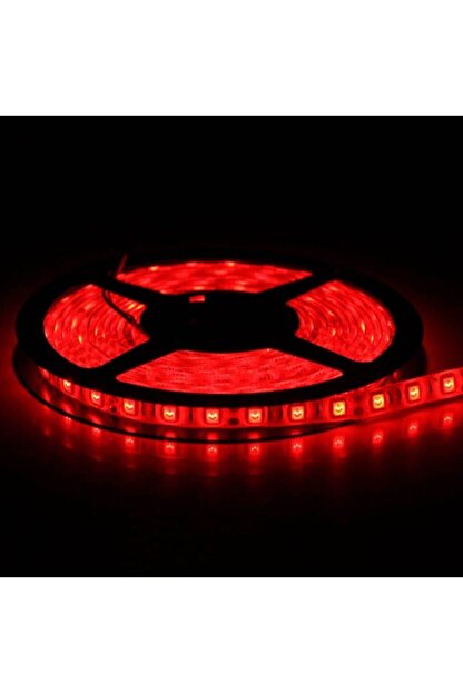 Amberled Serit Led Dis Mekan 3 Cipli Silikonlu Kirmizi 5 Metre Trendyol