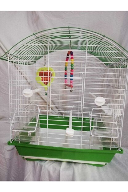 buse pet shop yesil orta boy muhabbet kusu kafes seti fiyati yorumlari trendyol