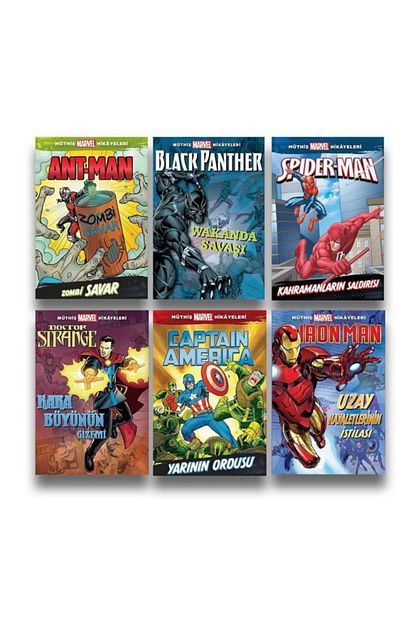 Beta Kids Muthis Marvel Hikayeleri Resimli Cocuk Kitaplari 6 Kitap Set Trendyol