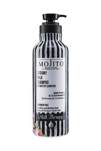 Mojito Kuru Ve Yipranmis Saclar Icin Milk Therapy Sut Ozlu Sampuan 1000 Ml 8681744090100 Trendyol