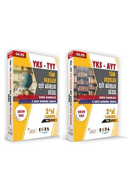 Benim Hocam Egitim Dunyasi 2020 Tyt Ayt Esit Agirlik Sozel Tum Dersler Soru Bankasi Trendyol