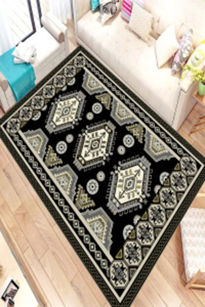 resmiro etnik vektorel tasarimli dijital baskili hali fiyati yorumlari trendyol