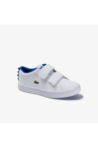 Lacoste Straightset 1 1 Cui Cocuk Beyaz Mavi Sneaker 739cui0001 Fiyati Yorumlari Trendyol