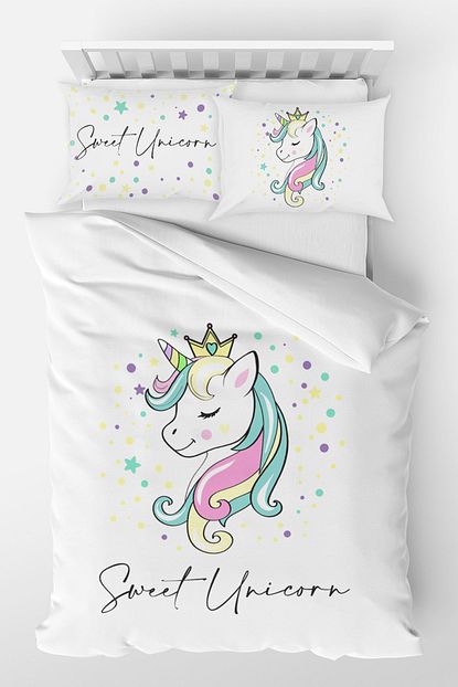 homamia tek kisilik nevresim takimi unicorn fiyati yorumlari trendyol