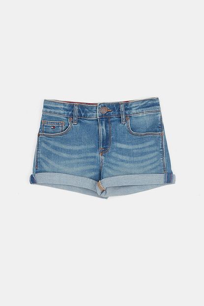 Tommy Hilfiger Kiz Cocuk Jean Sort 20ss1t5000b Trendyol