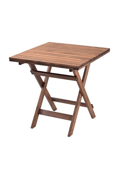 Mavedda Ahsap Gurgen Katlanir Ceviz Renk Bahce Balkon Masasi 60cm X 80cm Fiyati Yorumlari Trendyol