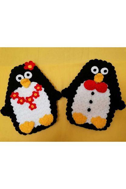 penguen ailesi kese orgu lif kukla
