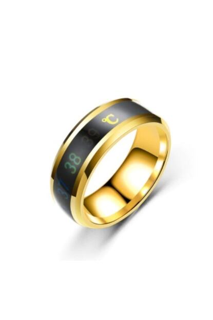 Melekalp Ates Olcen Gold Rengi Akilli Yuzuk Trendyol