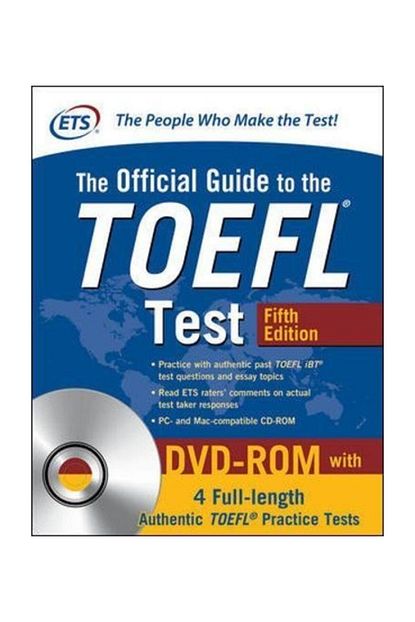 Ets Yayinlari The Official Guide To The Toefl Test With Dvd Rom Fifth Edition Trendyol