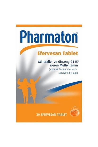 pharmaton sanofi efervesan 20 tablet