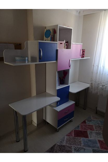 Turem Mobilya Ciftli Calisma Masasi Trendyol