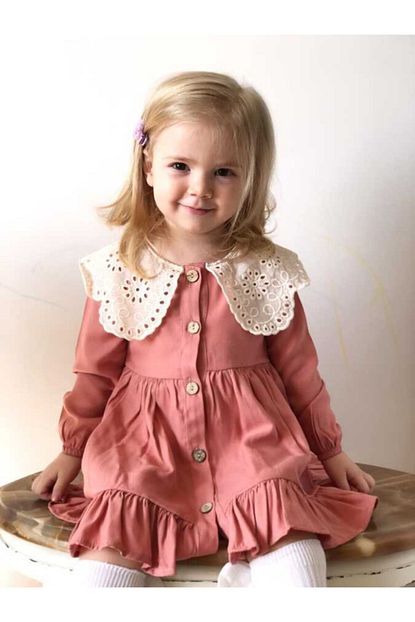 le mabelle kiz cocuk gulkuru yakali
