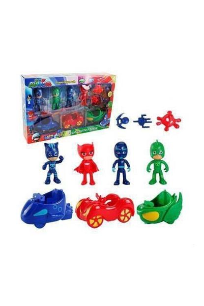 suden arabali pijamaskeliler 4 lu figur oyuncak set fiyati yorumlari trendyol