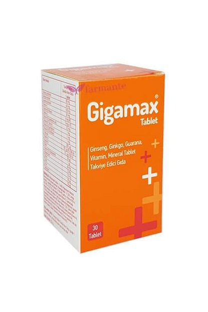gigamax 30 tablet fiyati yorumlari