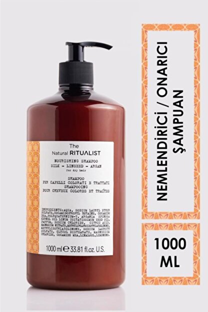 the natural ritualist argan kuru ve yipranmis saclar icin onarici sampuani 1000 ml fiyati yorumlari trendyol