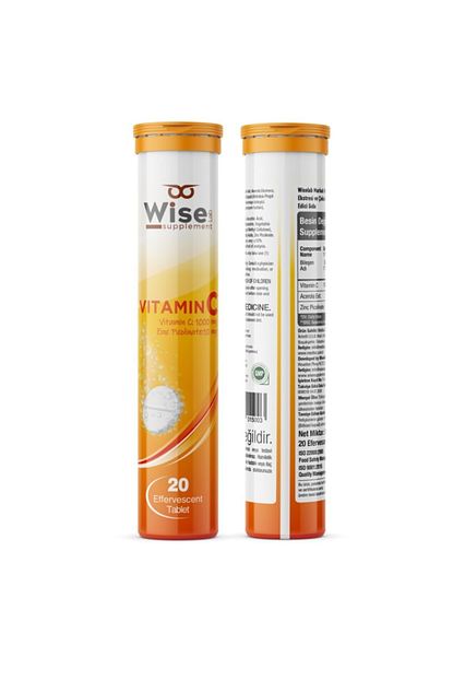 vitamin c zinc 20 efervesan tablet