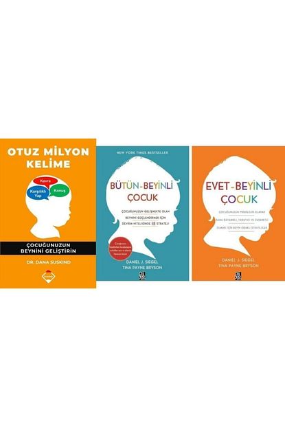 Buzdagi Yayinevi Otuz Milyon Kelime Evet Beyinli Cocuk Butun Beyinli Cocuk 3 Kitap Set Trendyol