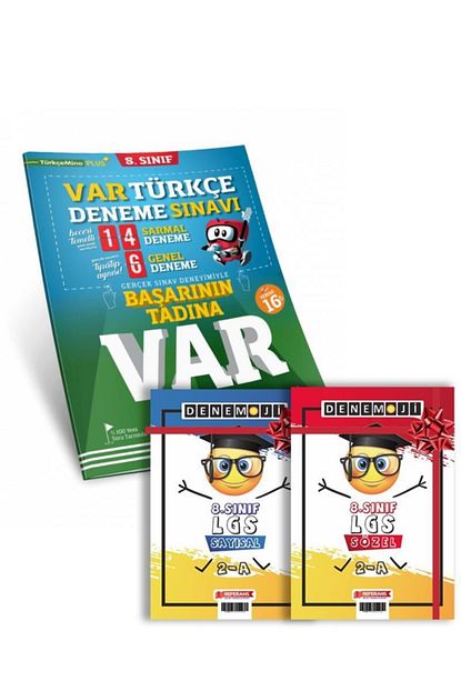 Ari Yayincilik 8 Sinif Lgs Turkce Var Deneme Sinavi Denemoji Deneme 2 Hediyeli Trendyol