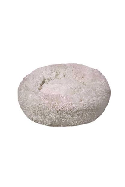 Dubex Ponchik Pelus Kedi Kopek Yatagi Beyaz Xl Trendyol