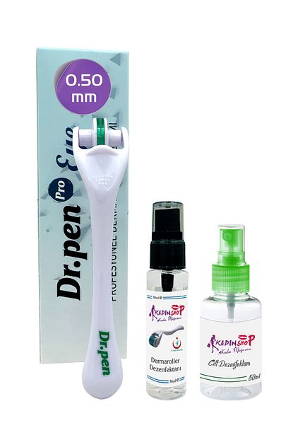 Dr Pen Goz Dermaroller 0 50 Mm Titanyum 180 Igneli Goz Cevresi Ve Goz Alti Derma Roller Fiyati Yorumlari Trendyol
