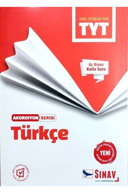 Sinav Yayinlari Sinav Tyt Turkce Akordiyon Kitap Trendyol