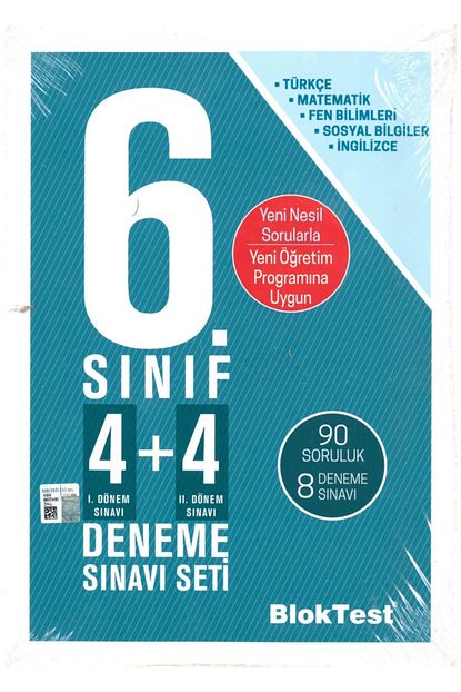 Bloktest Yayinlari 6 Sinif 4 4 Deneme Sinavi Seti Trendyol