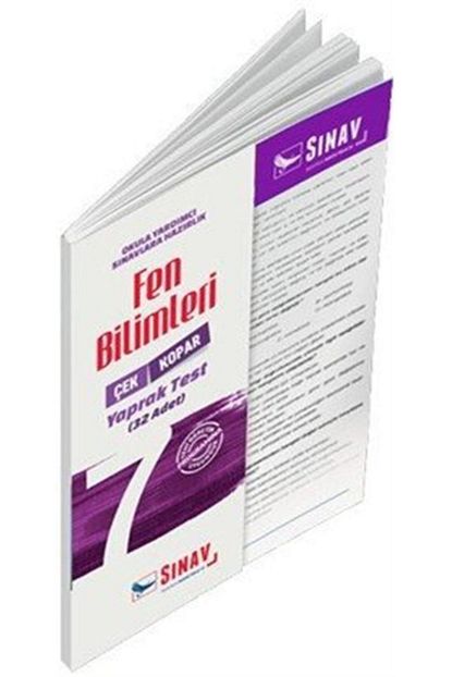 Sinav Yayinlari 7 Sinif Fen Bilimleri Yaprak Test Trendyol