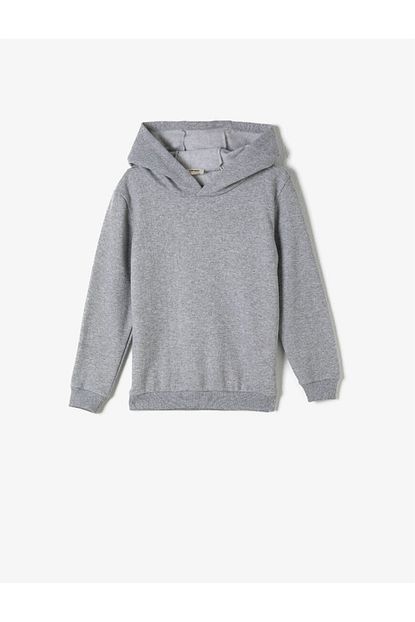 Koton 21kkb16101ok Erkek Cocuk Sweat Gri Trendyol