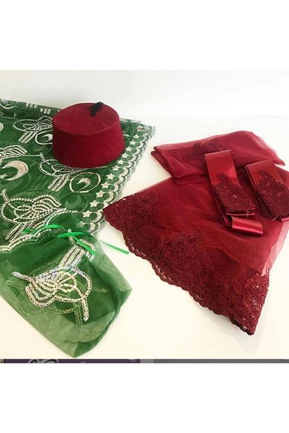 gelin duvagi eldiveni kardes kusagi ve damat sali ve fes