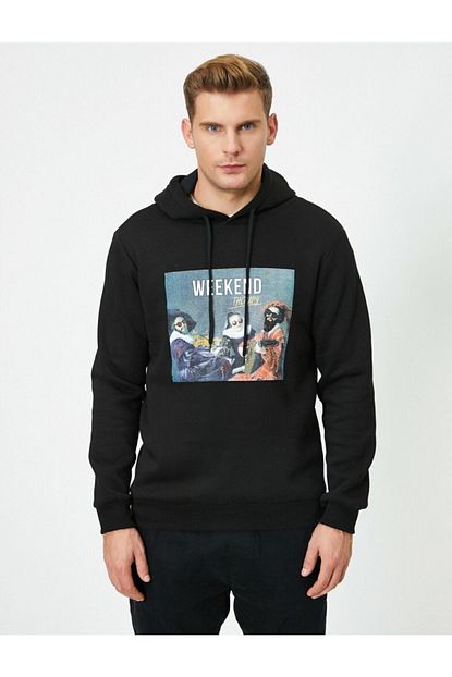 Koton Erkek Sweat Siyah Trendyol